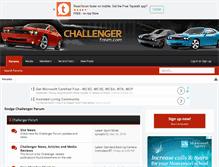 Tablet Screenshot of challengerforum.com